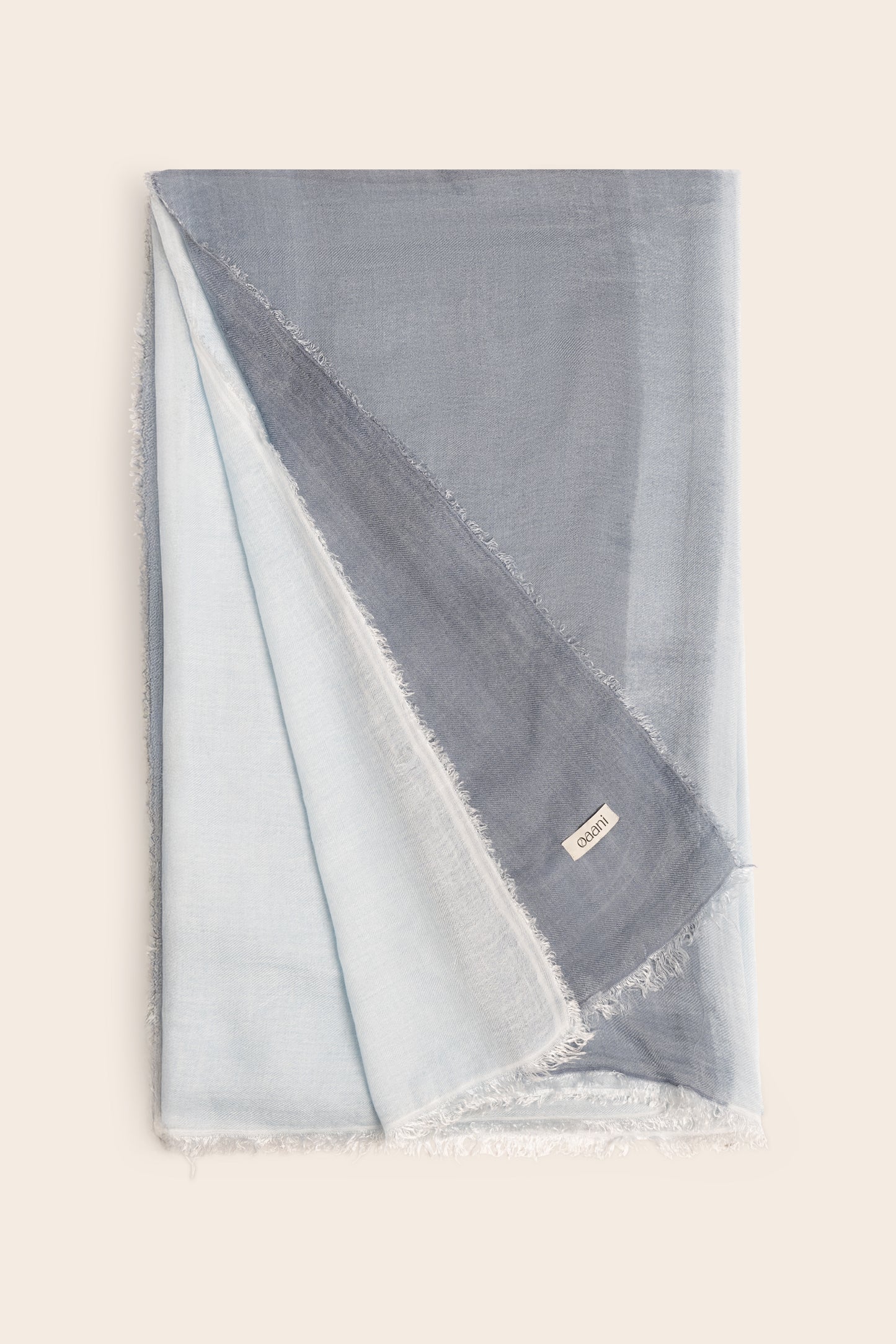 ATLAS - Versatile Scarf Wrap Blue Grey - Oaani