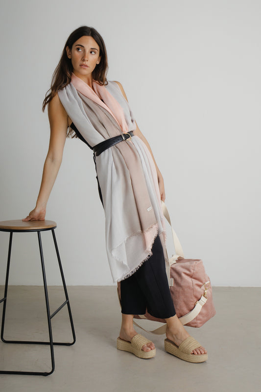 ATLAS - Versatile Scarf Wrap Rose Taupe - Oaani