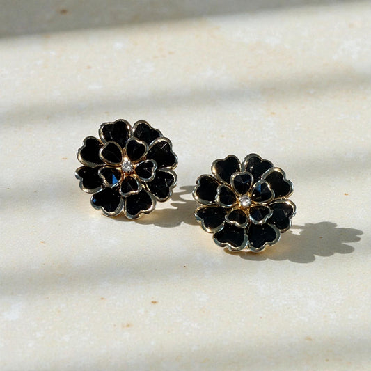 oaani Button Clip-ons — Camille Black